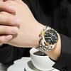 Swiss tevise new men's high-end watch fashion multi-funzione orologio meccanico orologio luminoso impermeabile