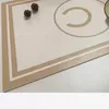 2022 Luxury Designer Restaurant Mat Fashion PU Letter Table Mats Waterproof And Oilproof Bowl Mat Decoration Premium Western Placemat