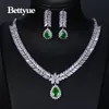 Bettyue Charming Fashion Elegance Cubic Zircon multicolor Europe and America Style Bijoux entiers Ornement des femmes 2208188463033