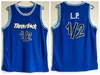 Męskie koszulki do koszykówki Throwbck #1/2 L.P. Jersey Anfernee Penny Hardaway Lil White Black Blue Sched