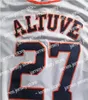 23 2021 Uomini Donne giovani bambini Maglie da baseball Jose Altuve Nolan Astros Ryan Alex Bregman Yordan Alvarez Craig Biggio Jeff Bagwell Justin