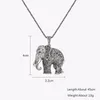 Pendant Necklaces for Women the Red-eyed Elephant Elegant Marcasite Jewelry Accessories