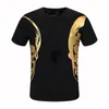 T-shirt da uomo firmata Skull Summer Tees stampa hip hop lettera Orso Skateboard Casual Punk top T-shirt uomo Moda abbigliamento di lusso manica corta 100% cotone all'ingrosso