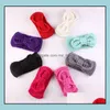 Hair Accessories Europe Fashion Sweet Infant Baby Knitted Headbands Girls Bowknot Bands Childrens Cute Lovely Kids Headwraps M Mxhome Dh9Bt