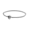 Bangle Authentic 925 Sterling Silver Silver Fits Europeon Pandona style Jewelry Charms Hears Andy Jewel 598084
