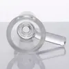 Glass Bowl 27mm Herb Holder R￶kdiameter 14 18 Manligt klart glas Bong vattenr￶r dab oljeriggar