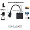 HDMI-kompatibel ZU VGA Anschlüsse Adapter 1080P Digital ZU Analog Audio Konverter Männlich Famale Für PC Laptop TV box Projektor