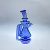 Carta or peak two kinds Recycler blue hookah Glass Bong oil rig smoking accessories welcome to order