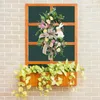 Decorative Flowers & Wreaths Wreath Easter For Front Door Porch Wall Cabinet Window Handmade Home Outdoor IndoorDecorative &Decorative