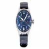 Montres de créateurs montres pour hommes montre-bracelet BOUTIQUE 46mm LONDRES qualité Cadran en céramique bleue Bracelet en cuir véritable A51111 Pilote automatique 501008 sap2467