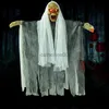 Cosplay Halloween Witch Lendant Haunted House Decoration Electric Skeleton Voice Conter