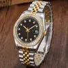 Huiya06 H￶gkvalitativ kvinna Diamond Watch 36/41mm Automatiska mekaniska klockor 904L Rostfritt st￥l Armbandsur Women's 31 Quartz Waterproof Luminous