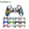 För PS5 PlayStation 5 Hud Soft Gel Silicone Skyddskåpa Grip Case Camouflage Skull Cartoon Flower 100pcs DHL