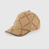 Classic Designer Donna Uomo Ball Caps 4 stagioni Unisex Snapbacks Doppia lettera Cappellino sportivo con etichette