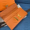 Дизайнерский кошелек ESPOM Женщина кошельки серебряной золотой пряжка цельнозерновой коврики держатели карт моды подлинная кожаная длинная кошелька для леди
