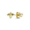 Studs Heart and Bee Stud -oorbellen