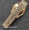 남성 시계 다이아몬드 베젤 블랙 그린 다이얼 골드 스테인레스 스틸 팔찌 아시아 2813 자동 기계식 40mm 고품질 W8119735