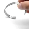 Designer Jewelry Escalus Simple Style Pewter Power Bangle for Women Silver Color Magnetic Bracelet Pure Copper Men Wristband Arthritis