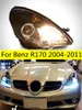 مصباح الأمامي LED تصميم السيارة لـ Benz R170 2004-2011 SLK200 SLK320 High Beam Drl Turn Signal Fog Lamp
