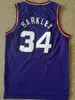 Vintage 1996-97 Maglie da basket Purple Bianco 13 Steve Nash 34 Charles Barkley 1992 Mens Cucited