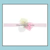 Hair Accessories Europe Baby Headband Head Band Starfish Roses Flower Headwrap Elastic Ocean Series Children Mxhome Drop Deliv Mxhome Dhkf1