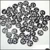 Party Decoration Digital Number Card Pubs Restaurants Clubs 1 To 50 Engraved 35Mm Discs Table Numbers Locker Hand Storage Zx Bdesybag Dhlco