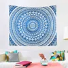 Indian Mandala Tapestry Bohemian Wall Hanging Sand Beach Throw Carpet Blanket Camping Tent Travel Mattress Pad Rugs J220804