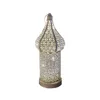 35 cm witte holle led windlamp ijzeren lantaarn huis slaapkamer woonkamer sfeer decoratieve lamp ornamenten l220818