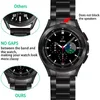 Metalen band voor Samsung Galaxy Watch 4 Classic 46mm 42 mm geen gaten gebogen uiteinde roestvrijstalen armbandband voor horloge 4 44 mm 40mm 223279261