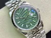 Log watch Classic designer Watches mens and womens universal Wristwatches green grass ceramic Dial Stainless steel strap automatic mechanical movement