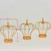 Party Decoration Wedding Props Plated Crown Road Lights Gold Wrought Iron Metal Lead Stand Adjustable T Stage PartyParty