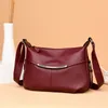 Evening Bags Vintage Women Leather Luxury Handbags Designer Messenger Crossbody Ladies Shoulder Bolsos Sac A MainEvening