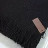 Luxe Wollen Sjaals Winter Kasjmier Sjaal Heren Dames High End Designer Klassiek Oversized Grote Letter Patroon Pashmina Sjaal Halsdoeken Nieuw Cadeau Lange Wraps