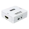 Anslutningar HDMI-kompatibel till AV Scaler Adapter HD Video Composite Converter Box RCA AV/CVSB L/R Video 1080p Support Pal NTSC