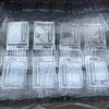 Clam Shell Blister Pack da 1,0 ml di cartucce di vaporizzazione USA PACCHETTA PACCHIALE CHIFICA DI PASTA CONSEGNA 0,8 ml Atomizzatori Packaging Personalizza CA Warehouse 1000pcs/Box