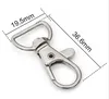 Praktische ring Swivel Lobster Clasp Keychain Legering Metaal Haak Haken Handtas Riemen Accessoires Diy Sieraden Making