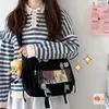 Dames tas messenger Koreaanse stijl vrouwelijke rugzak college grote capaciteit veelzijdige schouderstudenten school postbode tas tassen 220819