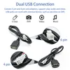 In Dash Car Stereo Radio Power Cable Adapter Kit 4Pin 6Pin USB Adapter GPS Antenna CAM-In Wire for 7'' 9'' 10.1'' Android Head Unit Wiring Harness