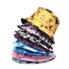 Berets Spring Summer Tribient Tie-Tie-Dye Ducket Hat Men and Women Outdoor Fashion Hip-Hop Murloc Bob Boy Girl Travel Panamaberets