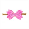 Hair Accessories Europe Babies Girls Carzy Bowknot Opaski opaski na głowę MTI warstwa Bow Dzieci Dziecko Headwraps Akcesorium M Mxhome Dhbmf