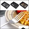 Flatware Sets Stainless Steel Cutlery Set 4 Piece Mirror Polished Sierwareflatware Setsflatware Drop Delivery 2021 Home Ga Ffshop2001 Dhhsw