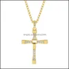 Pendentif Colliers La Croix Rapide Cristal Chaîne Collier Jésus Mens Drop Livraison 2021 Bijoux Pendentifs Carshop2006 Dhlps