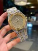 Diamond Watch Kadınlar İçin Lüks Tasarımcı Moda Paslanmaz Çelik Kayış Montre De Luxe BP Fabrika