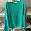 Herrenpullover Herrenmode Pullover Herbst und Winter Lose Allgleiches Koreanischer Stil Vintage Oversize Kintted Paare Rundkragen PulloverM