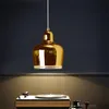 Kolye lambaları Nordic Yemek Odası parlak ışıkları Art Deco Gül Altın Lüks Asma Yatak Odası Koridoru Ploakroom El Lampspender