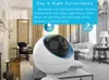 Kameror 1080p trådlös PTZ IP Dome Camera Intercom Baby Monitor Home Security Alarm CCTV CameraCamCorders