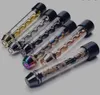 twisty glass blunt V12 Dry Herb pipe with Rotate 7pipe Twist Smoking Twisty Kits Smoking Pipes tube spiral pipe bongs glass pipe