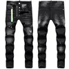 Diseñador de moda para hombre High Street Jeans Skinny Jeans Slim Stretch pantalones de ciclismo para hombre Elija estilo mm0hf57 jeans