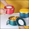 Dinnerware Sets Lunch Box Stainless Steel Instant Noodle Bowl Keep Warm Insation Tableware Students School Adt Thermal Bo Carshop2006 Dhvum