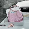 2022 New Designer Top Luxury Bags New female hobo Rhinestone underarm nylon handheld single Saddle